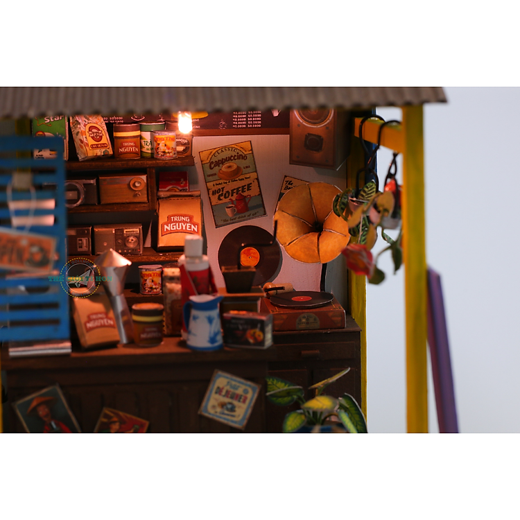 Mô Hình DIY Sài Gòn - Cà Phê Đá Chính hãng Giá rẻ - Hình ảnh 3