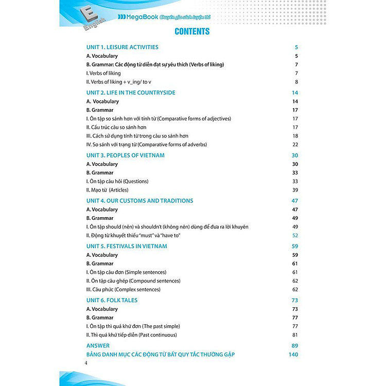 Luyện Chuyên Sâu Ngữ Pháp Và Bài Tập Tiếng Anh Lớp 8 - Tập 1 - Ảnh 3