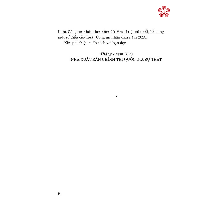 Luật Công an nhân dân (hiện hành) (Sửa đổi, bổ sung năm 2023) - Ảnh 5