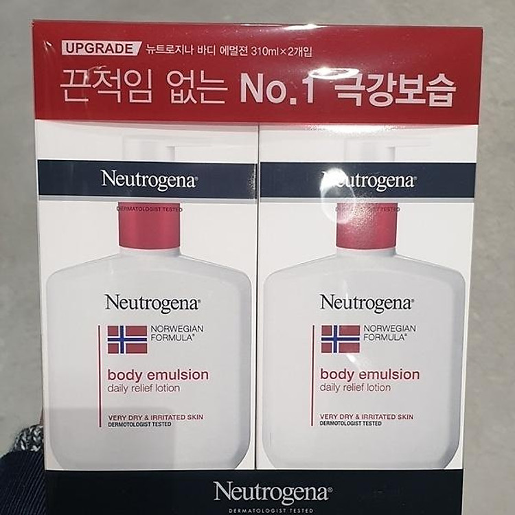Neutogena norwegian body emulsion 310ml X 2p