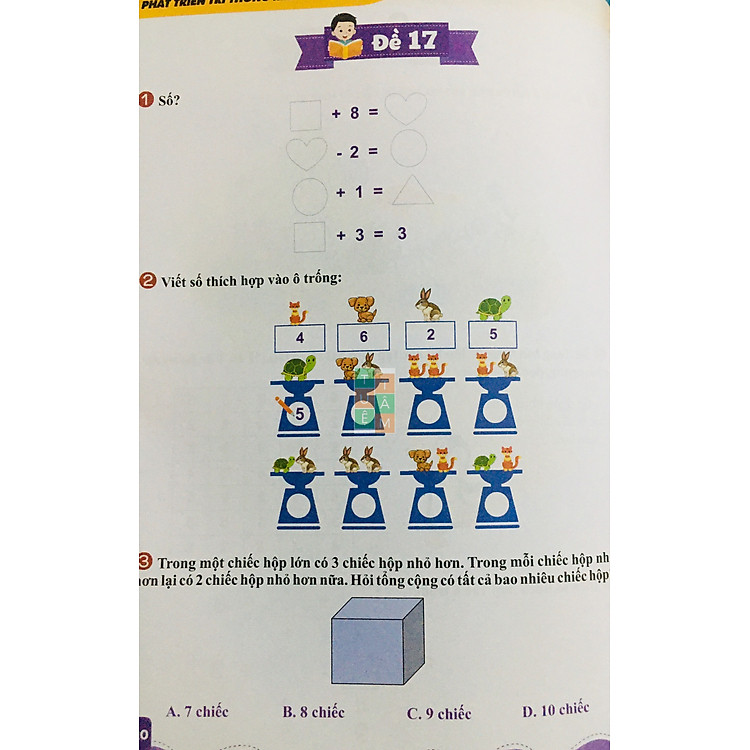 Phát triển trí thông minh Toán lớp 1 - Ảnh 5