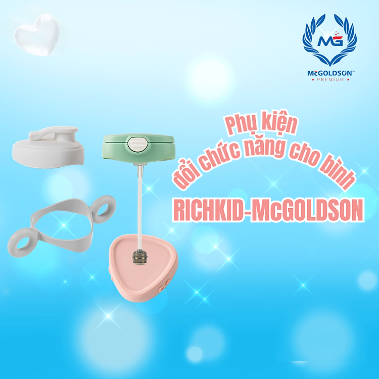 Mua tại Lazada: Nắp bình RICHKID cho nước - Xanh Chính hãng, giá tốt