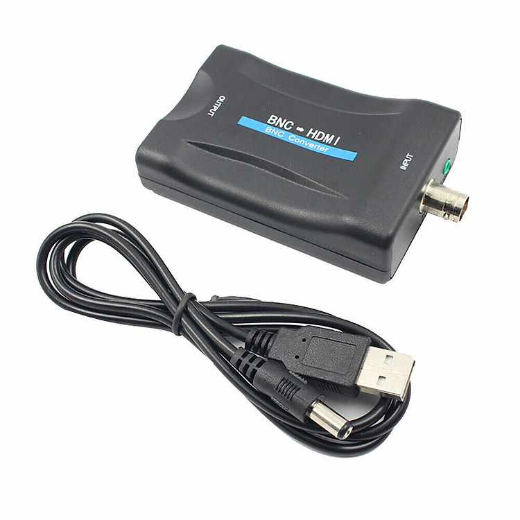 Bộ chuyển BNC sang HDMI 1080P/720P kết nối trình phát video