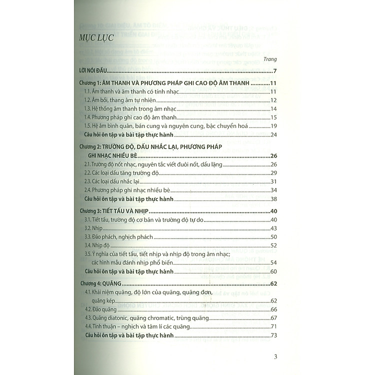 Giáo trình Lí thuyết âm nhạc cơ bản - Ảnh 3