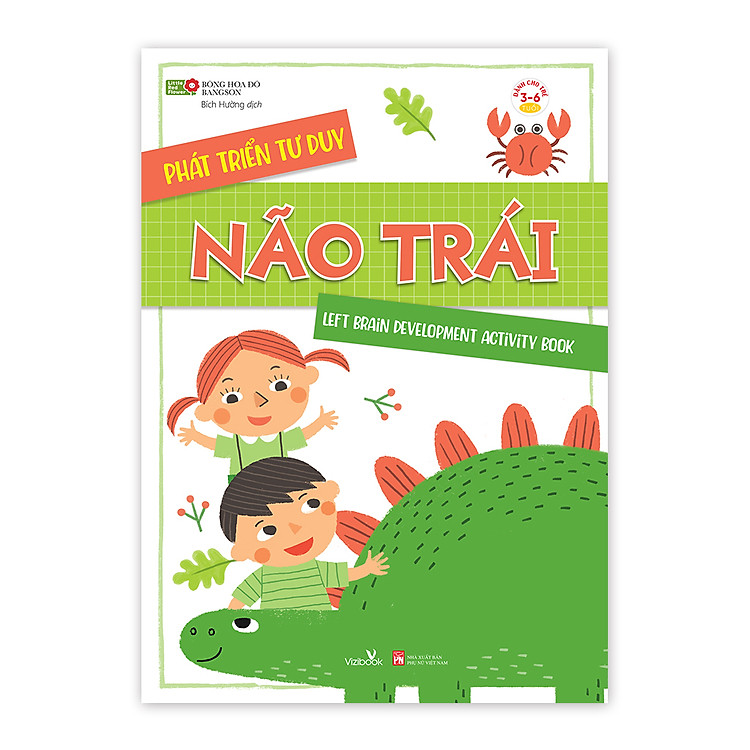 Phát Triển Tư Duy – Não Trái – Dành cho trẻ 3-6 tuổi