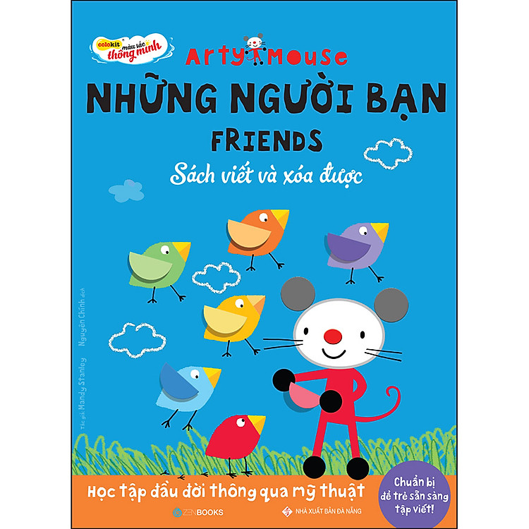 Arty Mouse – Những Người Bạn (Học Tập Đầu Đời Thông Qua Mỹ Thuật)