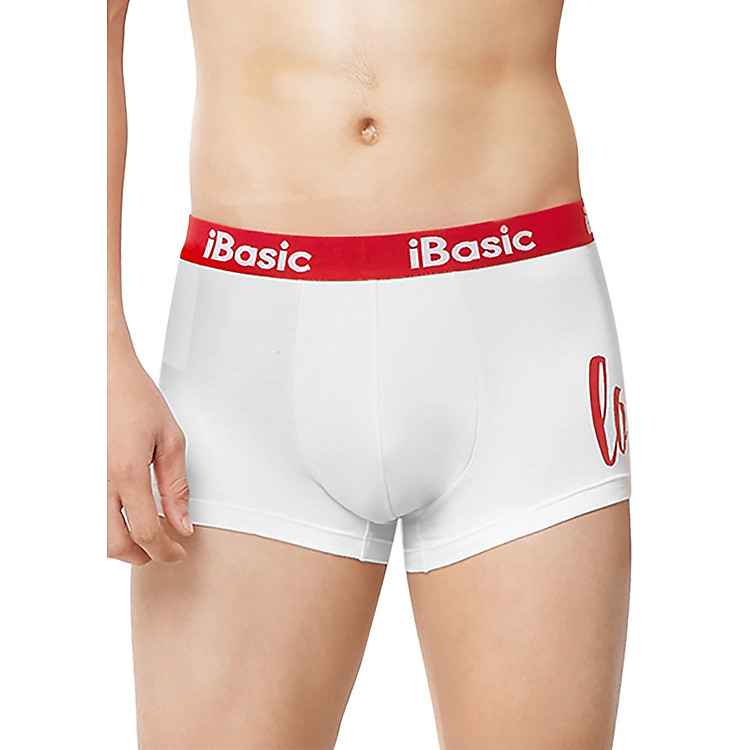 Quần Lót Nam Trunk iBasic PANM014 - Trắng