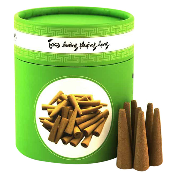 Trầm Nụ - Trầm Tháp nhỏ Nhang Thiền 40gr (50 nụ)