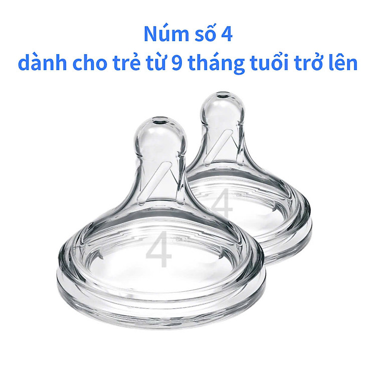 Hộp 2 núm ty Dr.Brown's Options Plus Chính hãng Tiết kiệm - Hình ảnh 3