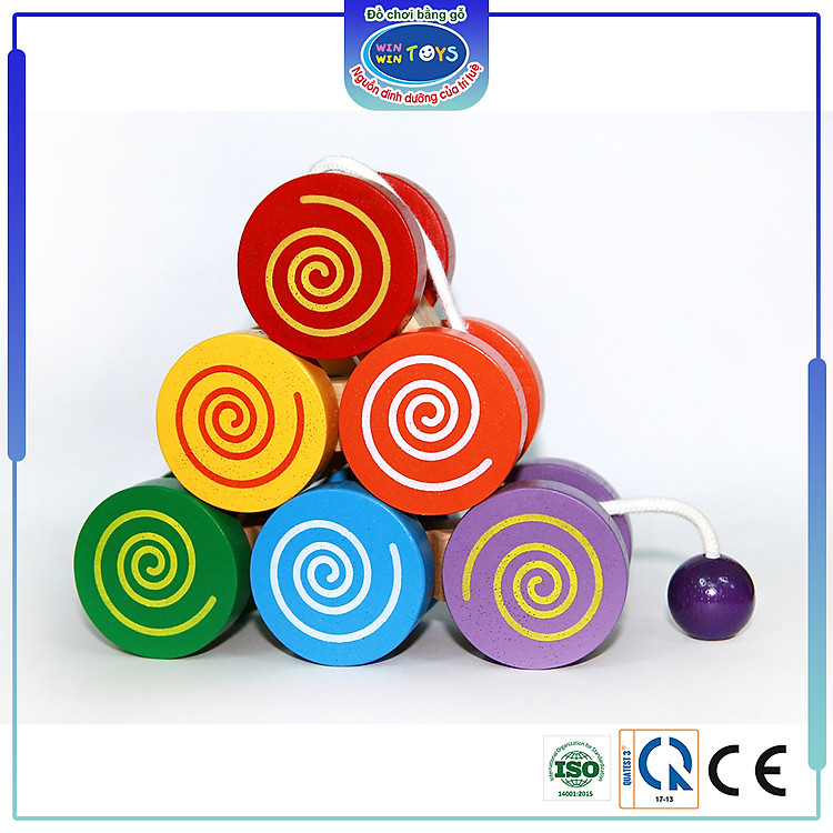 Mua tại Tiki: Đồ chơi gỗ Bánh xe chuyển động Winwintoys Chính hãng Giá tốt