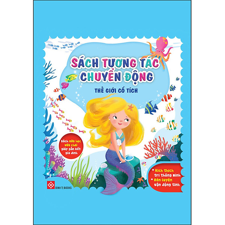 Hộp Sách Tương Tác Chuyển Động – Thế Giới Cố Tích (Tập 1)
