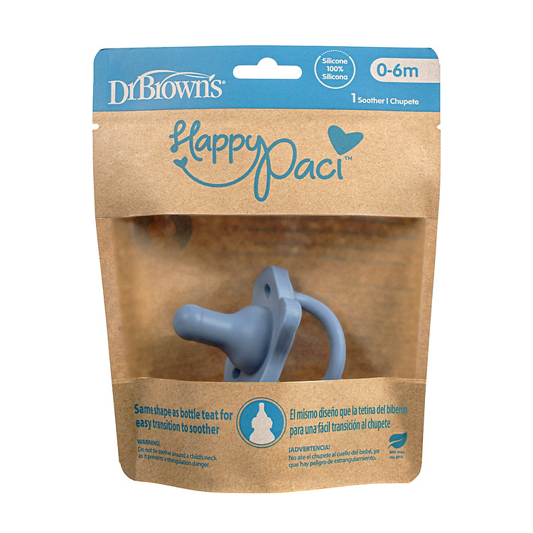 Ty ngậm Dr Brown’s silicone Happy Paci Uy tín Giá rẻ