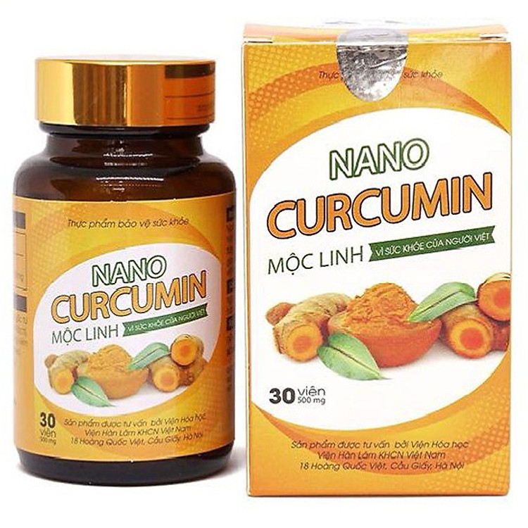 Thực phẩm chức năng bảo vệ sức khỏe thải độc, phòng chống ung thư Nanocurcumin