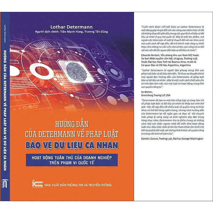 Dướng Dẫn Của Dertermann Về Pháp Luật Bảo Vệ Dữ Liệu – Hoạt Động Tuân Thủ Của Doanh Nghiệp Trên Phạm Vi Quốc Tế