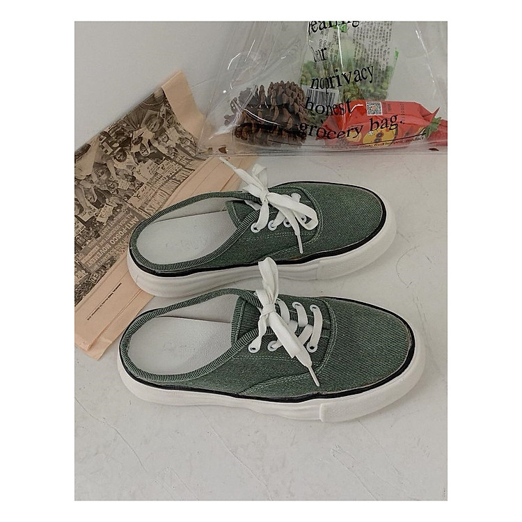 Giày Sneaker Nữ Không Gót Siêu Xinh