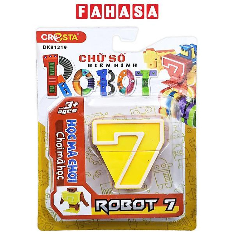 Đồ Chơi Lắp Ráp Robot Chữ Số 7 Chính hãng Tiết kiệm