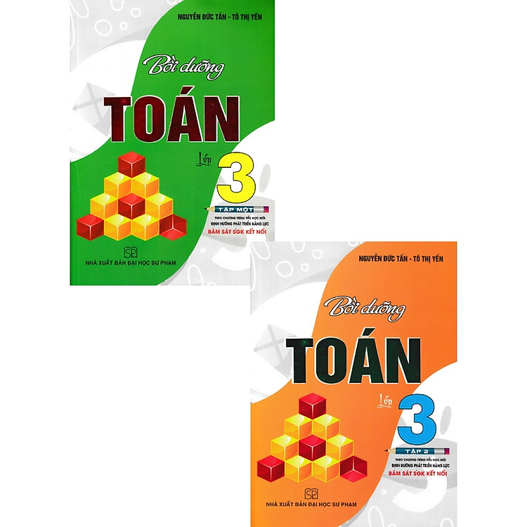 Combo Bồi Dưỡng Toán Lớp 3 (bám sát sách giáo khoa kết nối - bộ 2 cuốn )