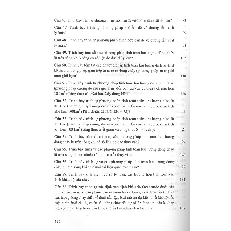 Ôn Tập Thủy Văn - Thủy Lực Công Trình Giao Thông - Ảnh 7