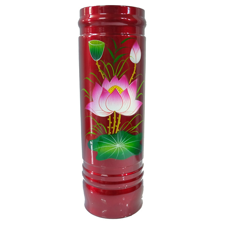Ống đựng nhan hoa sen PT0185 (8cm x 8cm x 26cm)