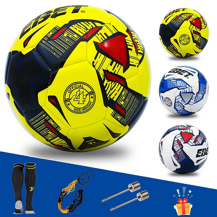 Quả Bóng Đá May Ebete Chính Hãng Động Lực Số 3 4 5 CP03