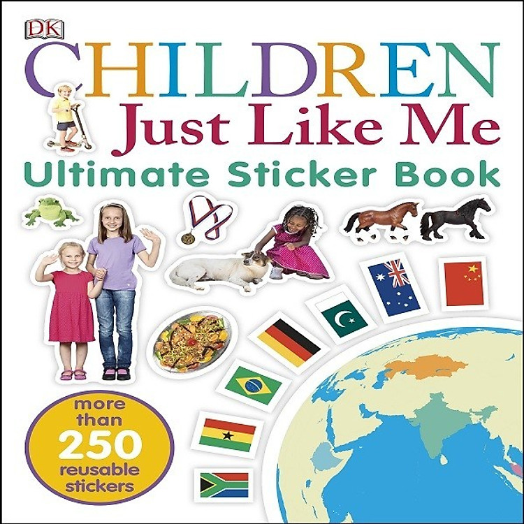 Sách Children Just Like Me Ultimate Sticker Book