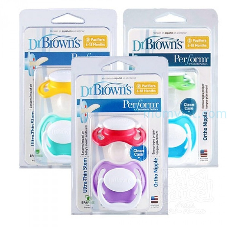 Tìm mua tại Avakids:Set 02 ty ngậm Dr Brown's cho bé, tràn ngập Khuyến mãi, Ưu đãi