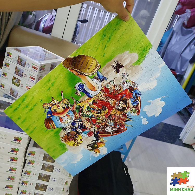 Mua Bộ Tranh Xếp Hình One Piece 500 Mảnh Chính hãng Ưu đãi - Hình ảnh 3