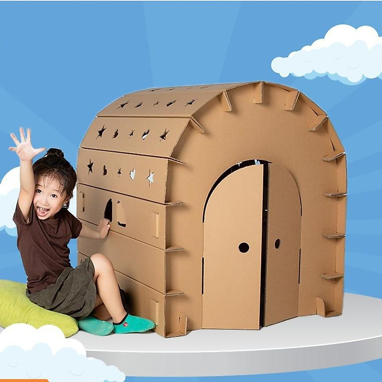Nhà bìa lắp ráp cho bé Mai Mai Chính hãng Giá rẻ - Hình ảnh 5