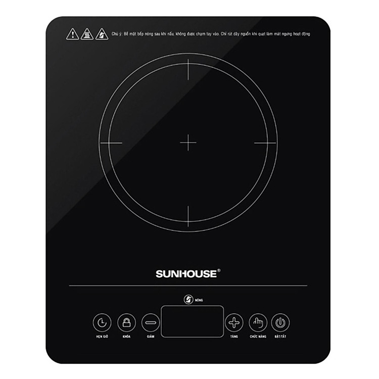 Bếp Hồng Ngoại Cảm Ứng Sunhouse SHD6016- Hàng chính hãng