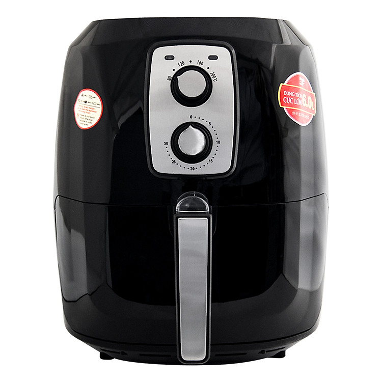 Nồi Chiên Không Dầu Magic Korea A-83 (6L) - Đen - Hàng Chính Hãng