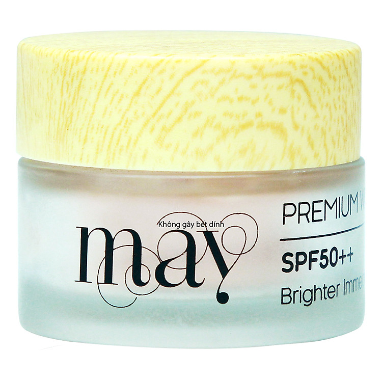 Kem Phấn Nâng Tone Da Ban Ngày May Premium White Facial Day Cream (15g)