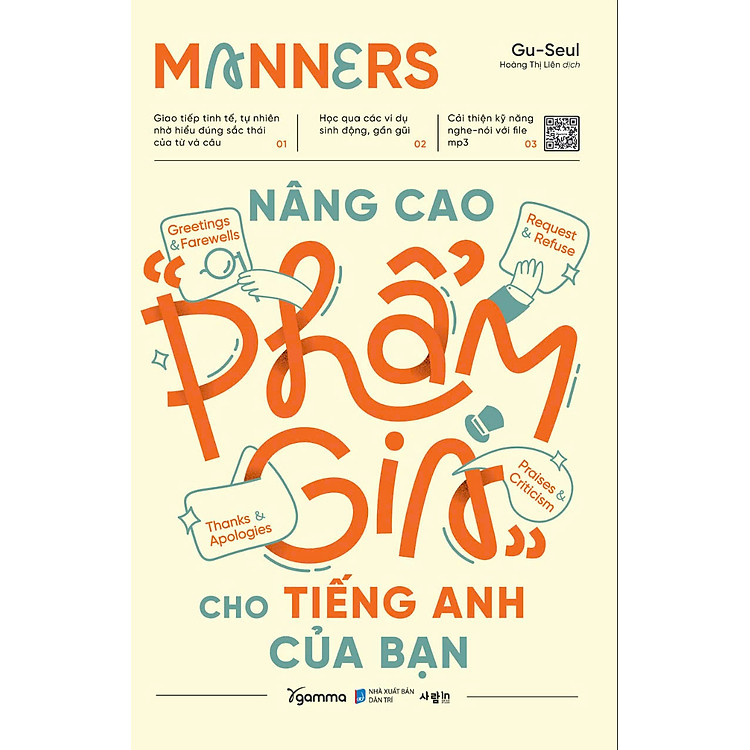 MANNERS – Nâng cao phẩm giá cho tiếng Anh của bạn