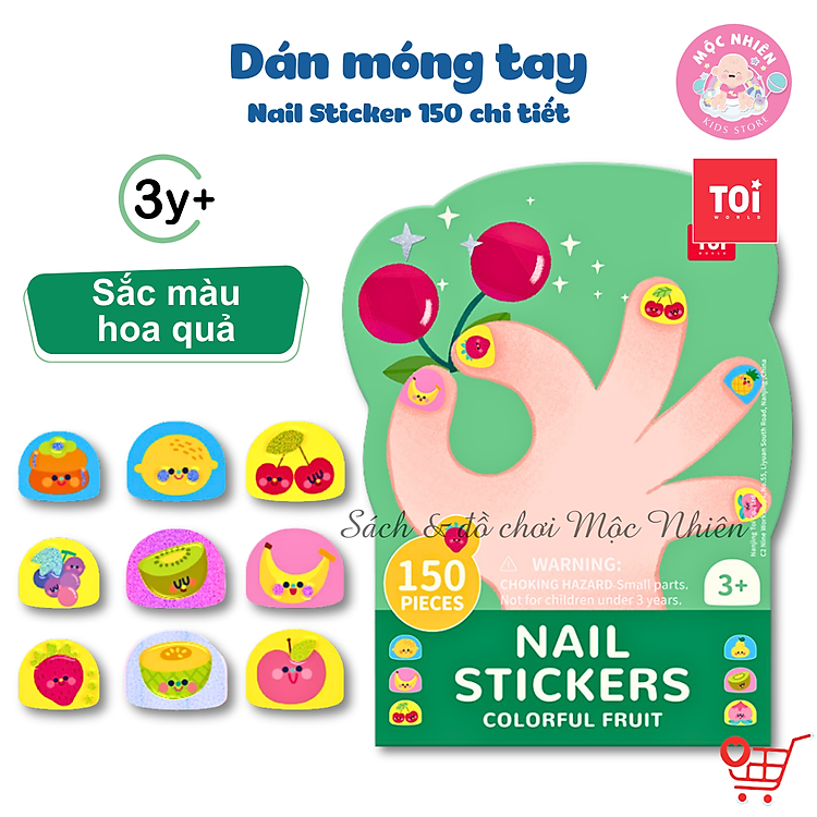 Mua tại MyKingdom: Đồ Chơi Dán Móng Tay TOI cho Bé - Ngập tràn khuyến mãi