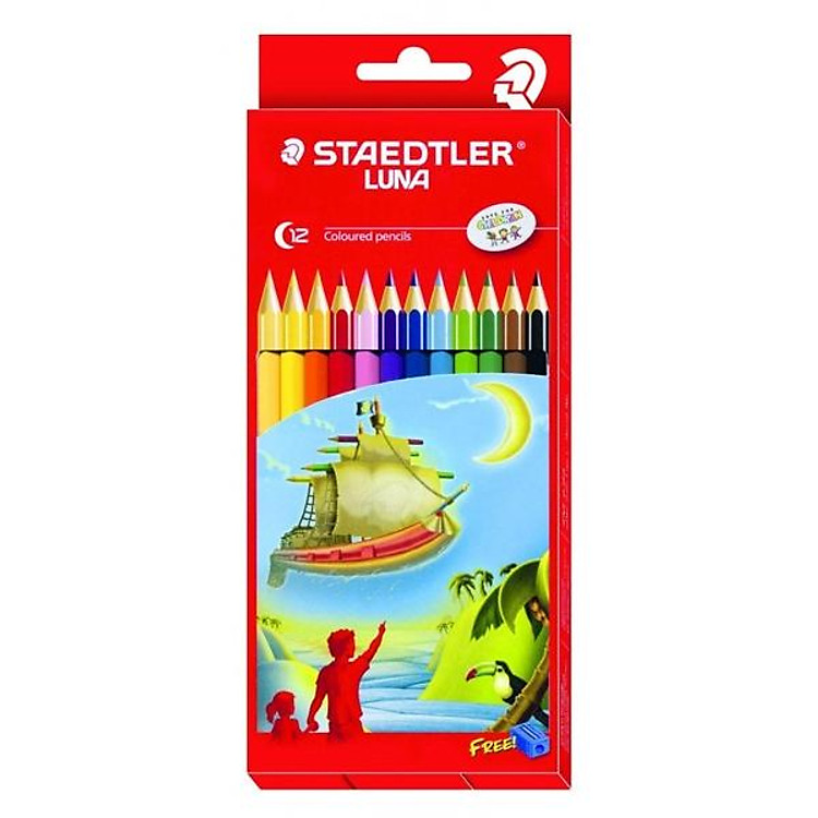 Chì màu Staedtler Luna (12 màu)