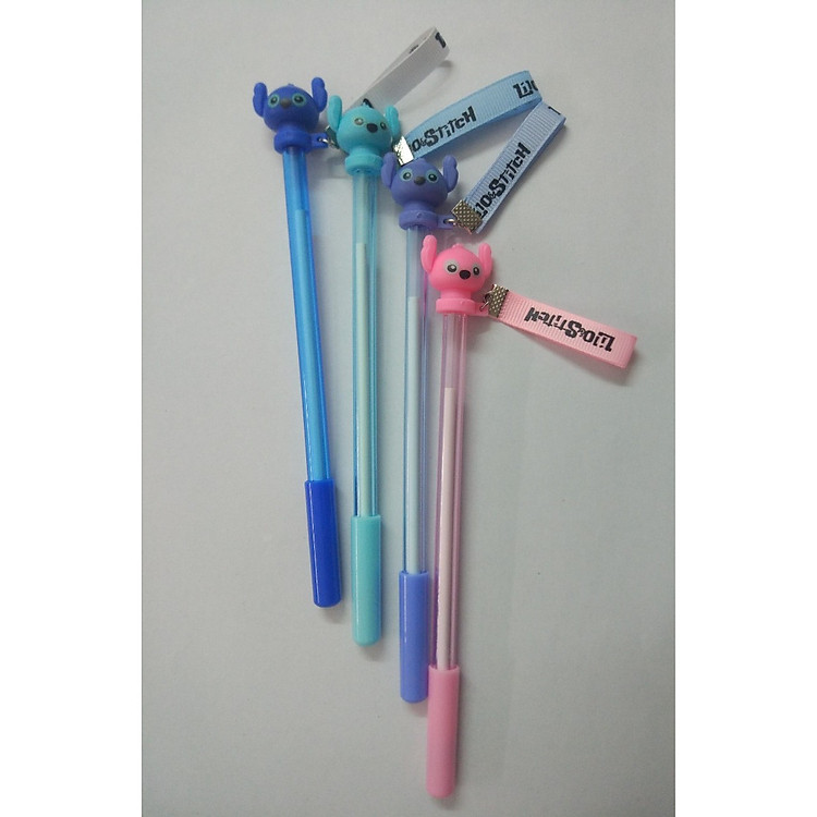 COMBO 4 BÚT GEL GẤU STITCH