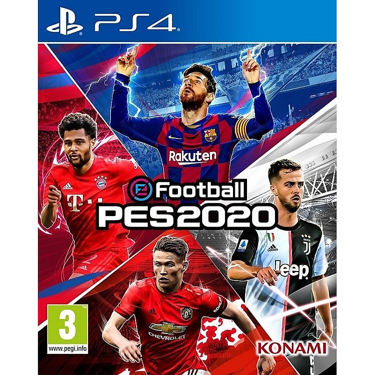 Đĩa Game Pes 2020 Hệ Eu Cho Máy Playstation 4- Hàng Nhập Khẩu
