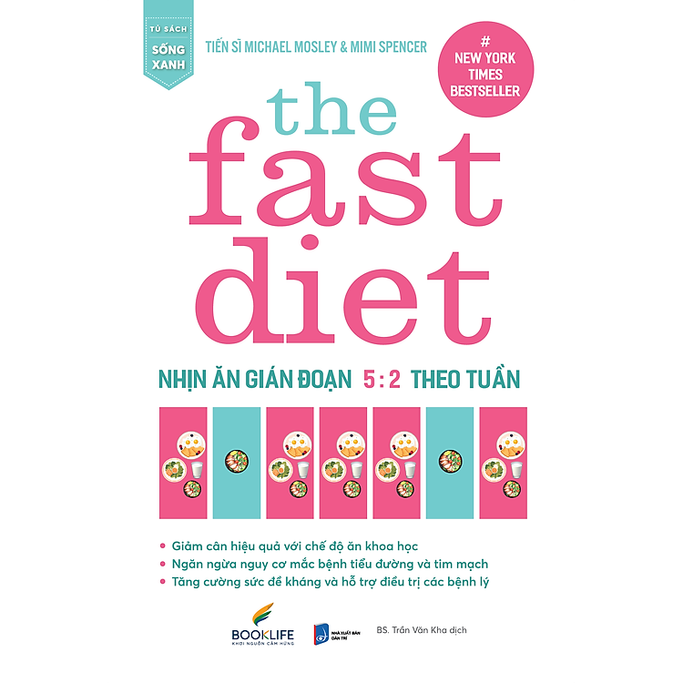 The Fast Diet – Nhịn Ăn Gián Đoạn 5:2 Theo Tuần