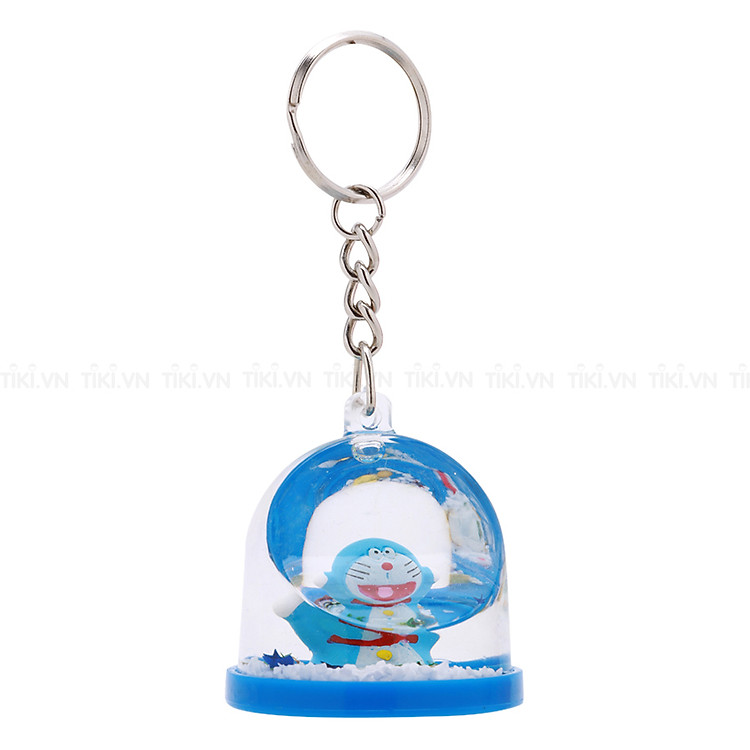 Móc Khóa Tròn Xanh Dương Uyên Loan - Mẫu Ngẫu Nhiên