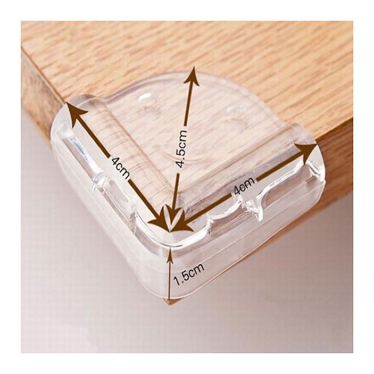 Combo 10 Miếng Bọc Góc Bàn Silicon Chính hãng Ưu đãi - Hình ảnh 4