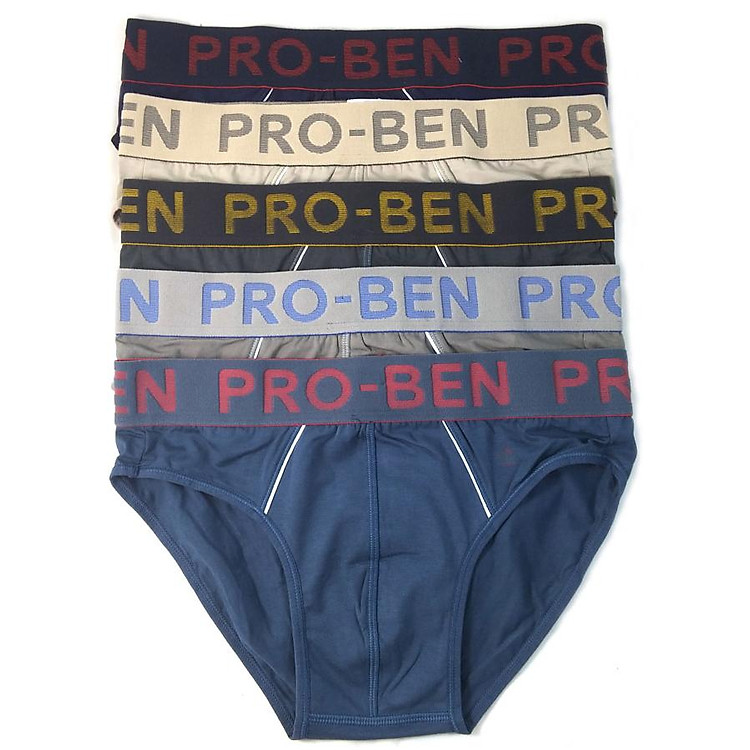 Combo 05 quần lót nam Pro Ben bảng lớn MS948