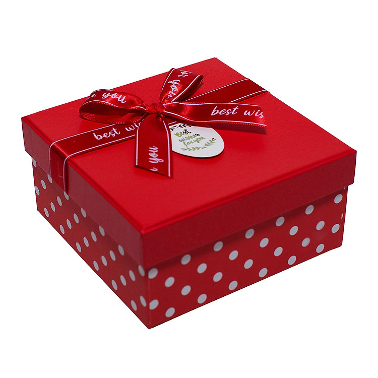 Hộp quà Vuông Phượng Hoàng V018 (12 x 12 x 6 cm) - Ảnh 3