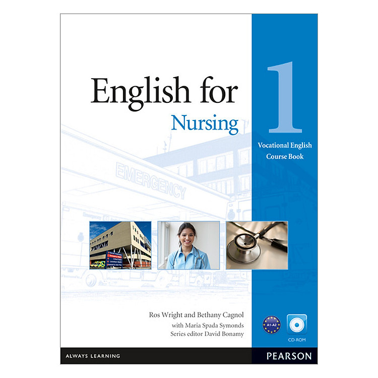 Sách English for Nursing 1 Course Book w/C