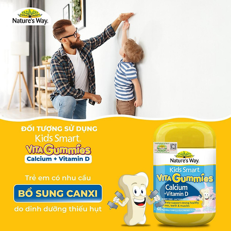 Kẹo Dẻo Canxi Dành Cho Bé Nature's Way Uy tín Giá rẻ - Hình ảnh 2