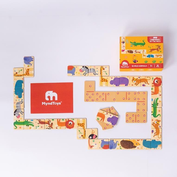 Đồ Chơi Giáo Dục Myndtoys Domino Chính hãng Ưu đãi - Hình ảnh 5