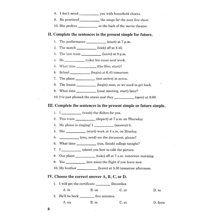 Bài Tập Tiếng Anh 8 (Bám Sát SGK Cánh Diều) - Ảnh 7