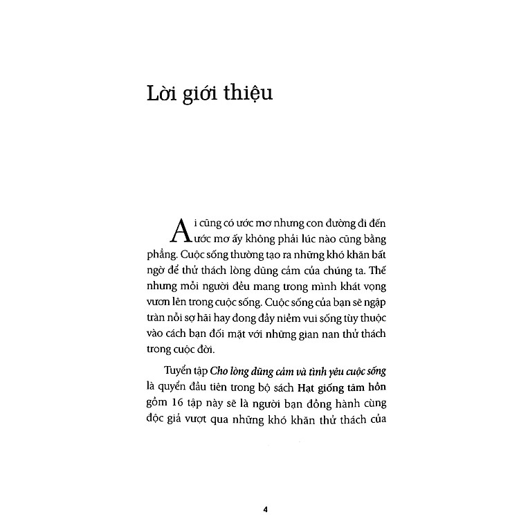 Hạt Giống Tâm Hồn 1 - Cho Lòng Dũng Cảm Và Tình Yêu Cuộc Sống - Ảnh 5