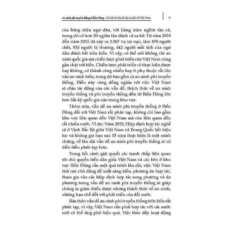 An Ninh Phi Truyền Thống Ở Biển Đông - Cơ Hội Và Vấn Đề Đặt Ra Đối Với Việt Nam - Ảnh 7