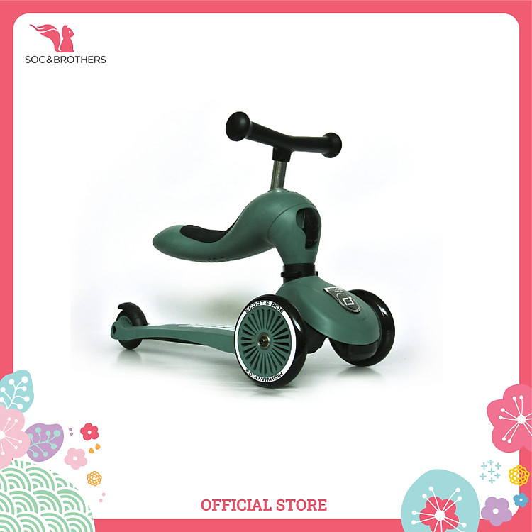 Mua tại Lazada: Scoot and Ride Highwaykick 1 màu Forest Chính hãng Giá rẻ