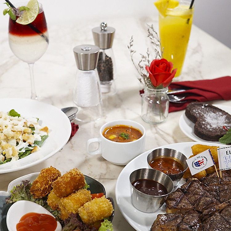 Set Menu LOVE 1 Lãng Mạn Dành Cho 2 Người Tại ELSOL Meat&Wine