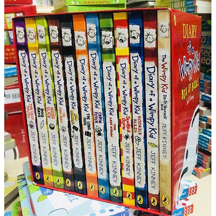 Truyện Thiếu Nhi Tiếng Anh - Diary of a Wimpy Kid Collection - Ảnh 3